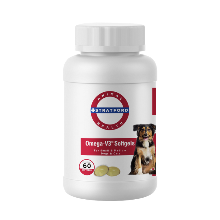 Photo of Stratford-Stratford Omega-V3 EFA Softgels for Dogs-Small & Medium-60 count-from Pet Wish Pros