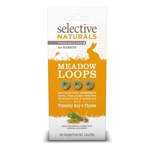 Photo of Supreme PetFoods-Selective Naturals Meadow Loops for Rabbits-2.8 oz-from Pet Wish Pros