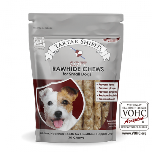 Photo of Tartar Shield-Tartar Shield Soft Rawhide Chews for Dogs-Small-30 count-from Pet Wish Pros