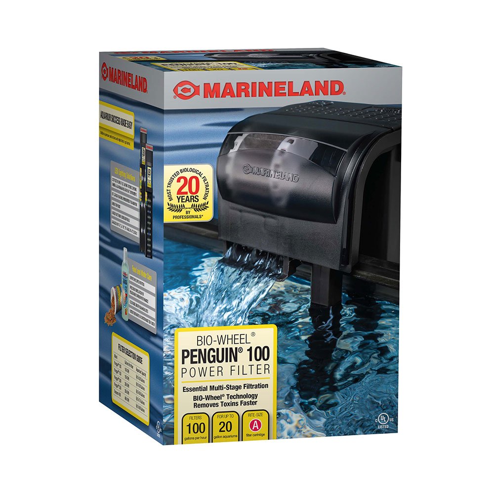 Photo of Tetra-Marineland BIO-Wheel Penguin Power Filter-100 gph-Black-from Pet Wish Pros