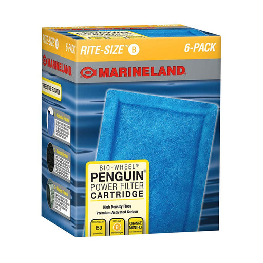 Photo of Tetra-Marineland BIO-Wheel Penguin Power Filter Replacement Cartridges-6 pack-Rite-Size B-from Pet Wish Pros