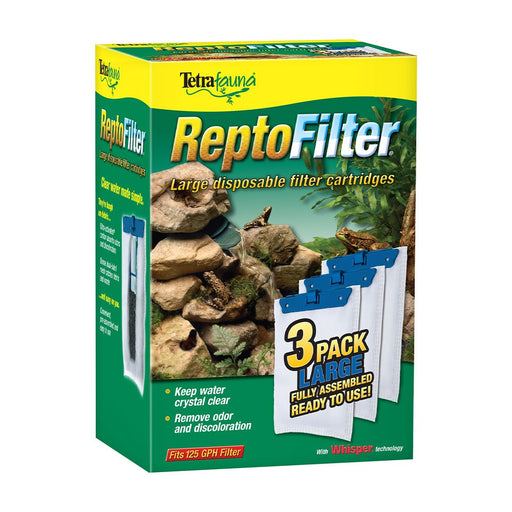 Photo of Tetra-Tetra Fauna Reptofilter Disposable Filter Cartridges-Large-3 count-from Pet Wish Pros