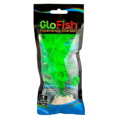 Photo of Tetra-Tetra Glofish Fluorescent Plants for Aquarium-Green-Medium-from Pet Wish Pros