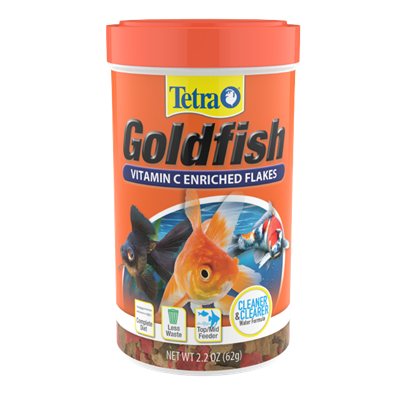 Photo of Tetra-Tetra Goldfish Vitamin C Enriched Flakes Fish Food-.42 oz-from Pet Wish Pros