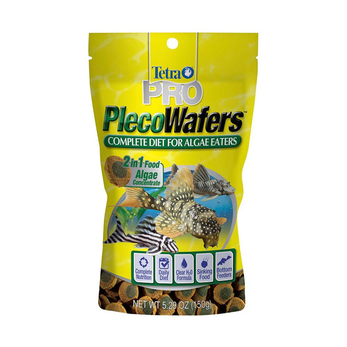 Photo of Tetra-Tetra PRO PlecoWafers for Fish-5.3 oz-from Pet Wish Pros