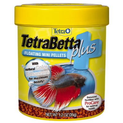 Photo of Tetra-Tetra TetraBetta Plus Floating Mini Pellets for Fish-1.2 oz-from Pet Wish Pros