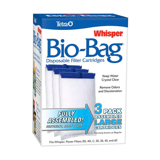 Photo of Tetra-Tetra Whisper Bio-bag Disposable Filter Cartridges for Aquarium-Large-3 count-from Pet Wish Pros