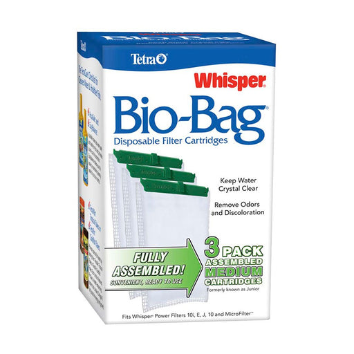 Photo of Tetra-Tetra Whisper Bio-bag Disposable Filter Cartridges for Aquarium-Medium-3 count-from Pet Wish Pros