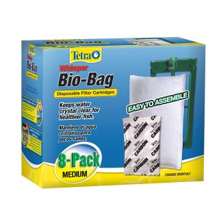 Photo of Tetra-Tetra Whisper Bio-bag Disposable Filter Cartridges for Aquarium-Medium-8 count-from Pet Wish Pros