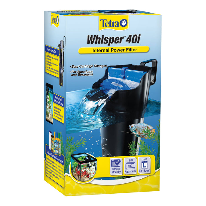 Photo of Tetra-Tetra Whisper Internal Power Filter for Aquarium-40i (up to 40 gal)-from Pet Wish Pros