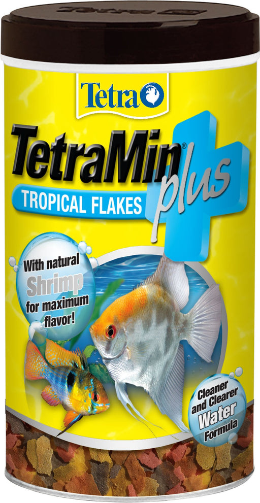 Photo of Tetra-TetraMin Plus Tropical Flakes Fish Food-1 oz-from Pet Wish Pros