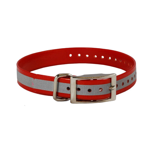 Photo of The Buzzard's Roost-The Buzzard's Roost Reflective Collar Strap-1 in-Red-from Pet Wish Pros