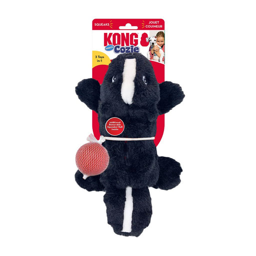 Photo of The Kong Company-KONG Cozie Pocketz Dog Toy-Skunk-Medium-from Pet Wish Pros