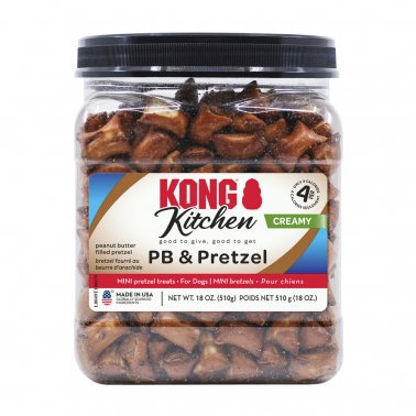 Photo of The Kong Company-KONG Kitchen Creamy PB & Pretzel Dog Treat-from Pet Wish Pros