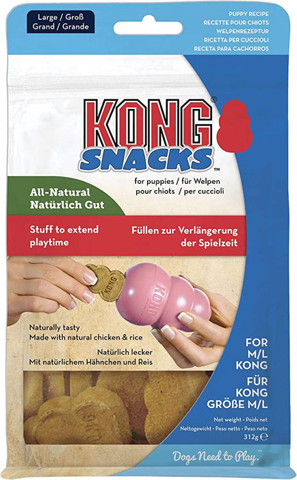 Photo of The Kong Company-KONG Snacks Puppy Recipe Dog Treat-8 oz-Chicken Liver & 8 oz-from Pet Wish Pros