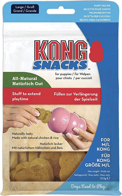 Photo of The Kong Company-KONG Snacks Puppy Recipe Dog Treat-8 oz-Chicken Liver & 8 oz-from Pet Wish Pros