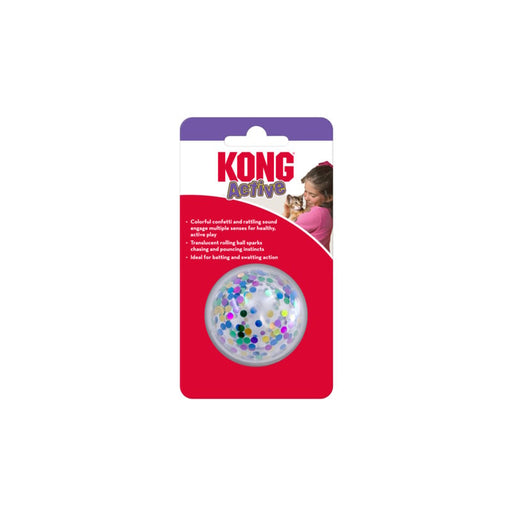 Photo of The Kong Company-Kong Active Confetti Ball Cat Toy-Pack of 1-from Pet Wish Pros