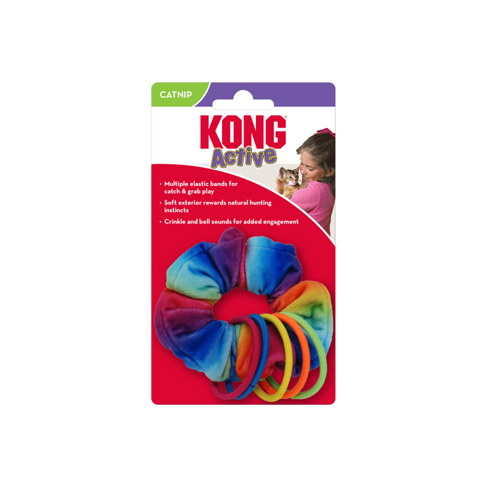 Photo of The Kong Company-Kong Active Scrunchie Cat Toy-Pack of 1-from Pet Wish Pros