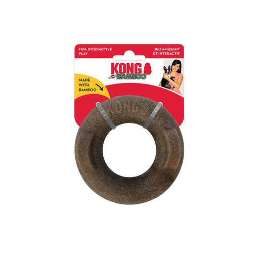 Photo of The Kong Company-Kong Bamboo Rockerz Ring Dog Toy-Medium-from Pet Wish Pros