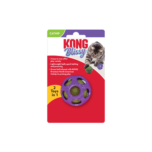 Photo of The Kong Company-Kong Blissy Moon Ball w/Paw Ball & Catnip-Pack of 1-from Pet Wish Pros