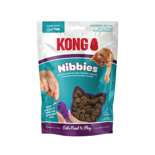 Photo of The Kong Company-Kong Cat Nibbies Treats-Whitefish-2 oz-from Pet Wish Pros