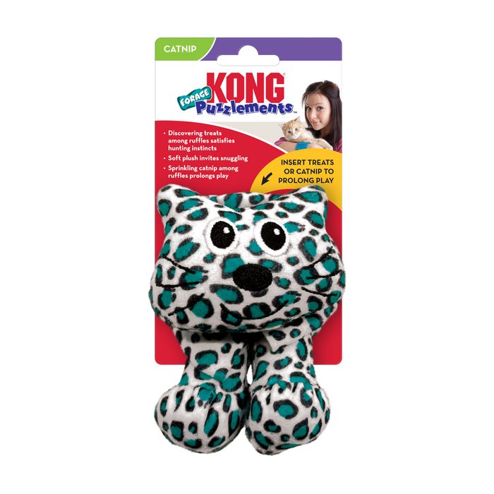 Photo of The Kong Company-Kong Cat Puzzlements Forage Kitty Toy-Pack of 1-from Pet Wish Pros