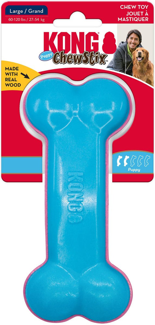 Photo of The Kong Company-Kong ChewStix Puppy Curve Bone Dog Treat-from Pet Wish Pros