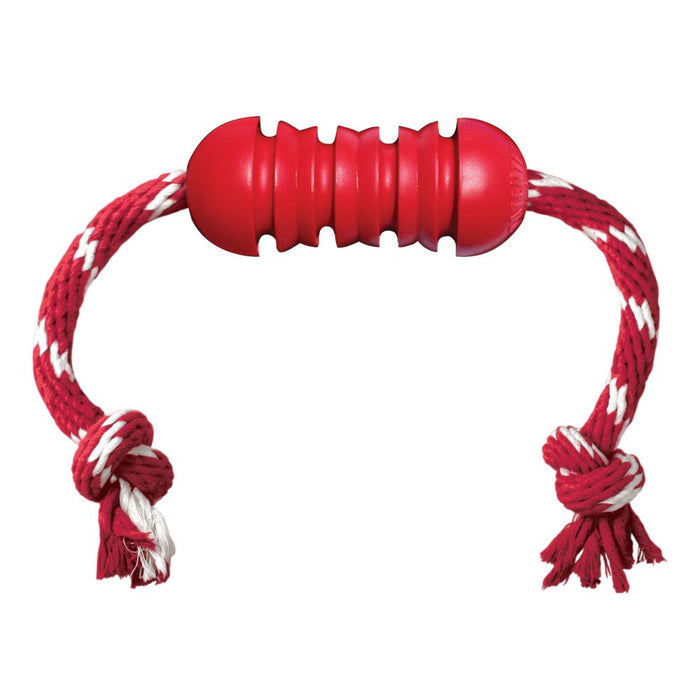 Photo of The Kong Company-Kong Dental with Rope Dog Toy-Medium-from Pet Wish Pros