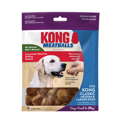 Photo of The Kong Company-Kong Meatballs-Chicken-4 oz-from Pet Wish Pros