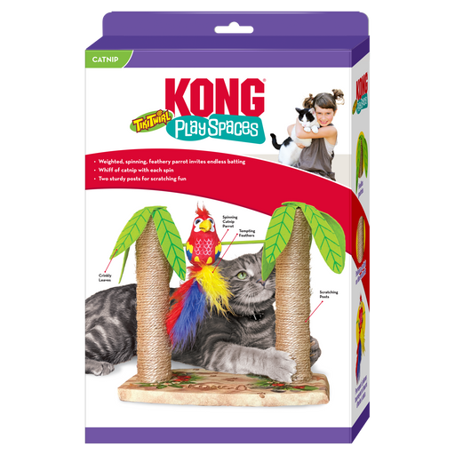 Photo of The Kong Company-Kong Play Spaces Tiki Twirl-Pack of 1-from Pet Wish Pros