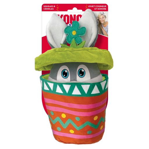 Photo of The Kong Company-Kong Puzzlements Surprise Flower Pot-Medium-from Pet Wish Pros