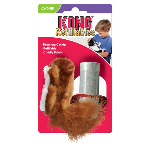 Photo of The Kong Company-Kong Refillables Cat Toy-Squirrel-from Pet Wish Pros