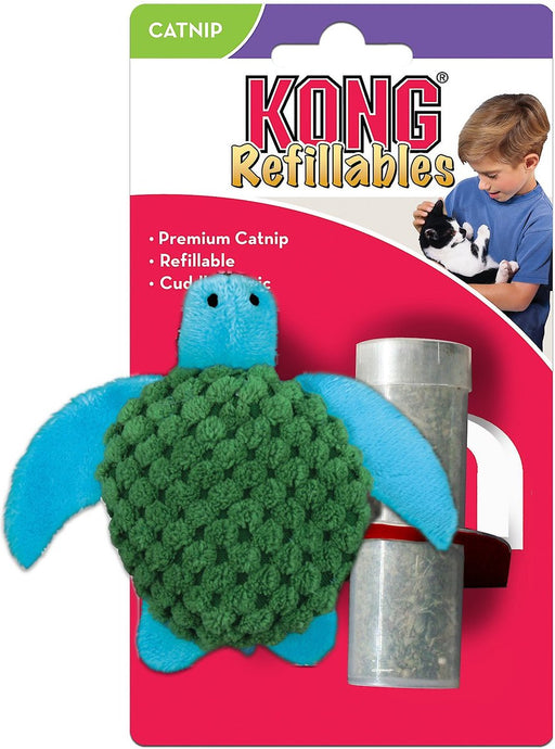 Photo of The Kong Company-Kong Refillables Cat Toy-Turtle-from Pet Wish Pros