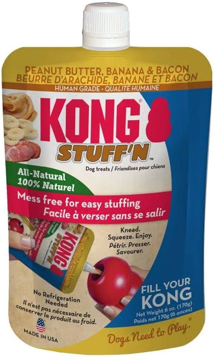 Photo of The Kong Company-Kong Stuff'n Paste Dog Treat-Peanut butter, Banana, & Bacon-6 oz-from Pet Wish Pros