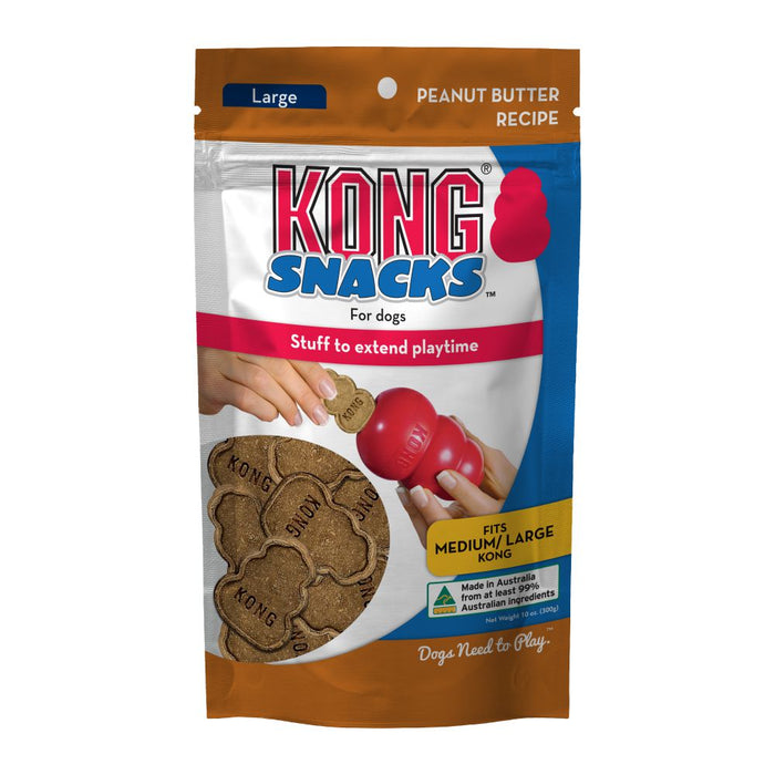 Photo of The Kong Company-Kong Stuff'n Snacks Dog Treat-Peanut Butter-Large-from Pet Wish Pros