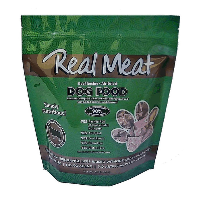 Photo of The Real Meat Company-Real Meat Air-Dried Dog Food-Beef-2 lb-from Pet Wish Pros