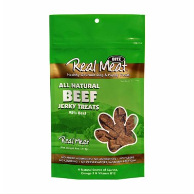 Photo of The Real Meat Company-Real Meat Jerky Bitz Dog Treats-Beef-4 oz-from Pet Wish Pros