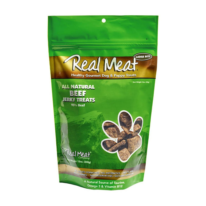 Photo of The Real Meat Company-Real Meat Jerky Dog Treats-Beef-12 oz-from Pet Wish Pros