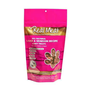 Photo of The Real Meat Company-Real Meat Jerky Dog Treats-Lamb & Venison-12 oz-from Pet Wish Pros