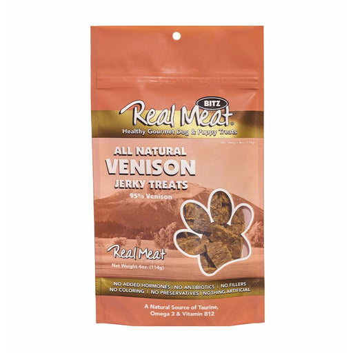 Photo of The Real Meat Company-Real Meat Jerky Dog Treats-Venison-4 oz-from Pet Wish Pros