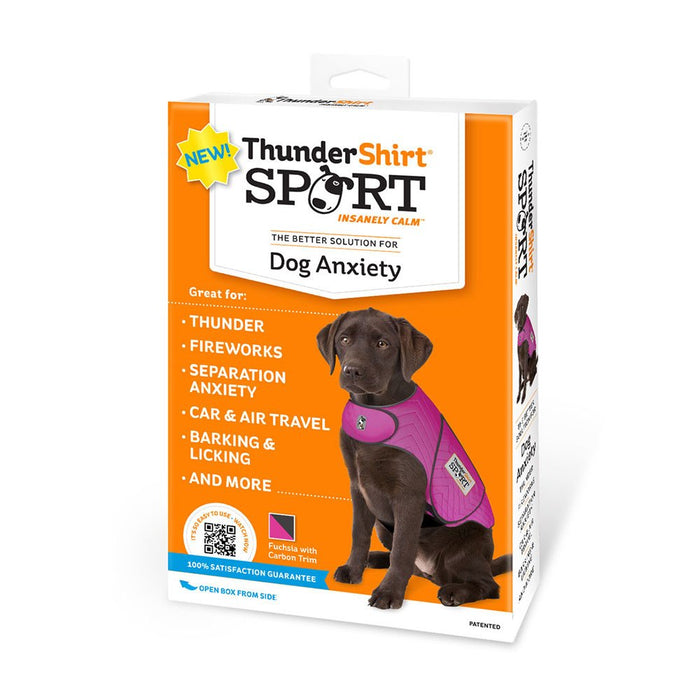 Photo of Thunderworks-ThunderShirt Anxiety Jacket for Dogs-Fuschia-Sport-XX-Small-from Pet Wish Pros