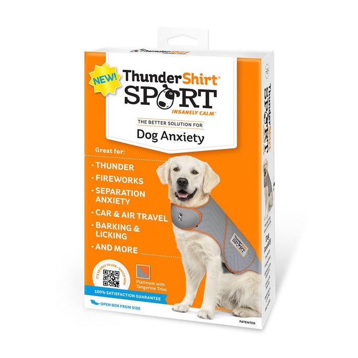 Photo of Thunderworks-ThunderShirt Anxiety Jacket for Dogs-Platinum-Sport-Medium-from Pet Wish Pros