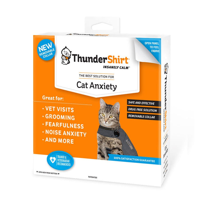 Photo of Thunderworks-ThunderShirt Classic Anxiety Jacket for Cat-Pack of 1-from Pet Wish Pros