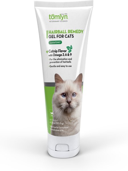 Photo of Tomlyn-Tomlyn Hairball Remedy Gel for Cats-Catnip-4.25 oz-from Pet Wish Pros