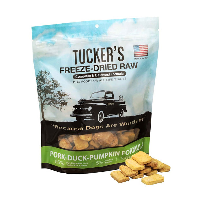 Photo of Tucker's-Tucker's Formula Freeze-Dried Dog Food-Pork, Duck, & Pumpkin-14 oz-from Pet Wish Pros