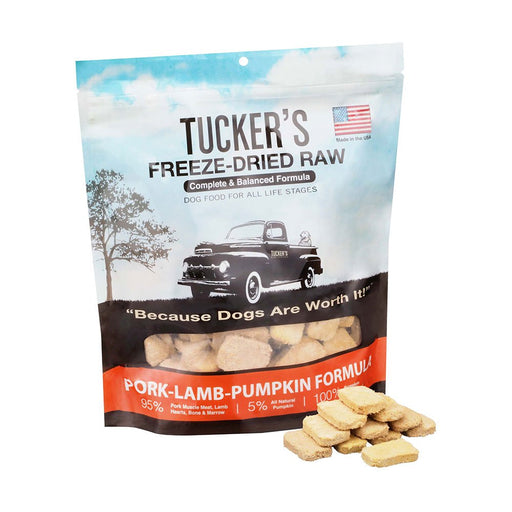 Photo of Tucker's-Tucker's Formula Freeze-Dried Dog Food-Pork, Lamb, & Pumpkin-14 oz-from Pet Wish Pros