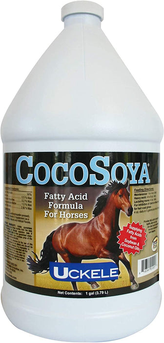 Photo of Uckele Health & Nutrition-Uckele Cocosoya Oil Fatty Acid Supplement for Horses-1 Gallon-from Pet Wish Pros