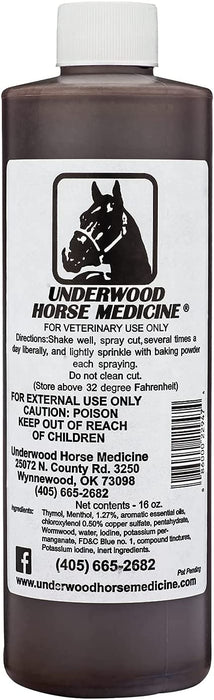 Photo of Underwood Horse Medicine-Underwood Horse Medicine Topical Wound Spray-16 oz-from Pet Wish Pros