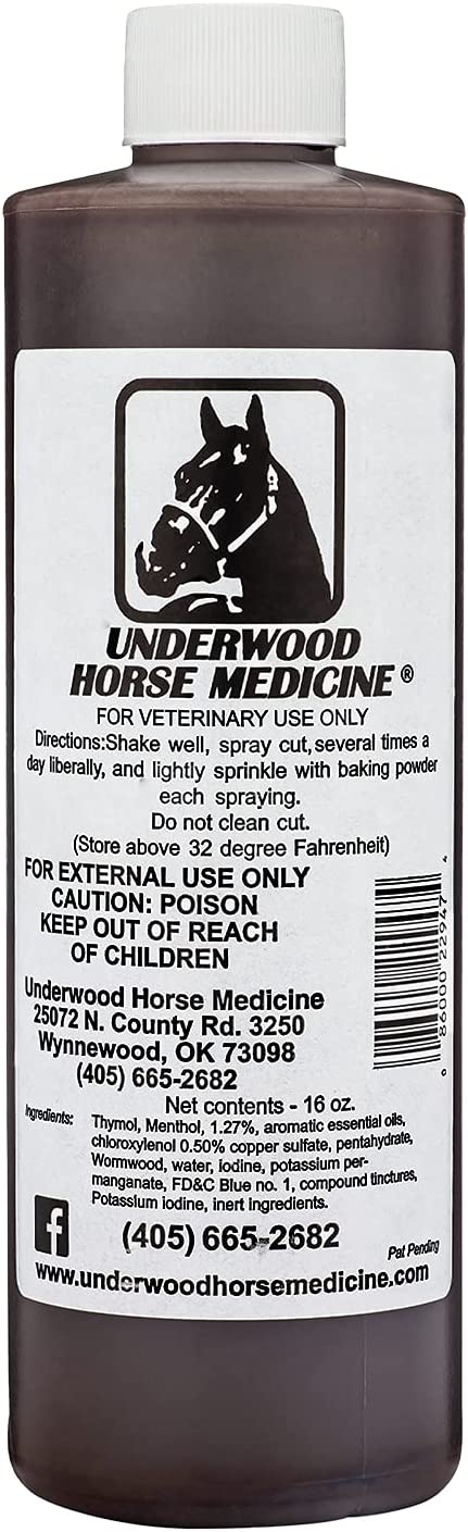 Photo of Underwood Horse Medicine-Underwood Horse Medicine Topical Wound Spray-16 oz-from Pet Wish Pros