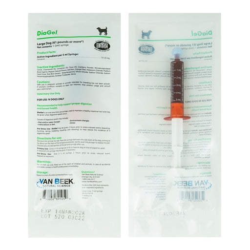 Photo of Van Beek Natural Science-Van Beek Diagel Canine Diarrhea Control Gel-5 mL-from Pet Wish Pros